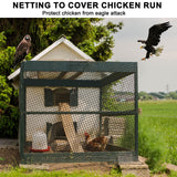 BSTPCOO Bird Netting for Chicken Coop Roof,25 x50ft, Nylon 3/4" Mesh