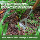 Haliaeetus Women's Dutch Hoe, 51'' Long Handle Dutch Hoe Weeder for Weeds
