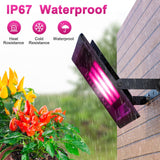 Vcycal Waterproof Plant Light, 450W Outdoor Grow Lights, Full Spectrum LED Grow Light, Height Adjustable, Silent, Heat Dissipation, for Indoor Outdoor Plant Seedling Growing Blooming Fruiting