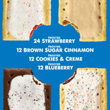 Pop-Tarts Toaster Pastries, Breakfast Foods, Kids Snacks, Value Pack, 4-Flavor Variety Pack (5 Boxes, 60 Pop-Tarts)