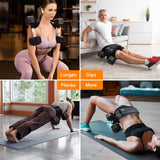 HOOJAKU Hip Thrust Belt, Easy to Use with Dumbbells, Kettlebells, or Plates, Booty Belt for Hip Thrust with Slip-Resistant Padding for the Gym, Home and Workouts