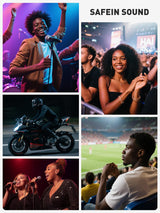 Hearprotek Concert Ear Plugs, 2Pairs Reusable high Fidelity Musician Ear Plugs for Concerts Loud Music-Noise Reduction Ear Protection earplugs for Rave,Festival,Music,Tinnitus Relief