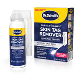 Dr. Scholl's Freeze Away Skin Tag Remover - The First FDA Cleared, at Home Skin tag Removal kit. Clinically Proven Skin tag Removal in as Little as 1 Treatment. 1 Skin tag Removal kit, 8 Treatments.
