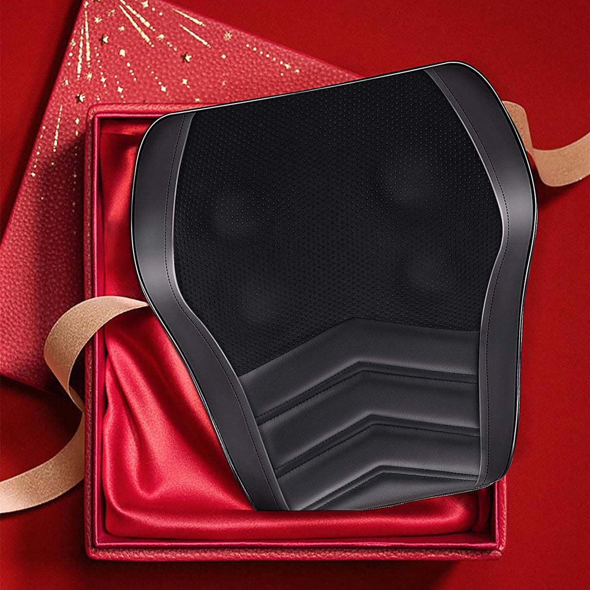 Neck Massager with Heat, 3D Kneading Massage Pillow for Pain Relief, Massagers for Neck and Back, Shoulder, Leg, Gifts for Men Women Mom Dad, Stress Relax at Home Office and Car