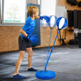 Punching Bag for Ages 3 4 5 6 7 8+ Years Old Kids, Boxing Bag Set Toy with Boxing Gloves, Height Adjustable Punching Bag, Sport Toy for Boys & Girls, Ideal Christmas Birthday Gift for Kids