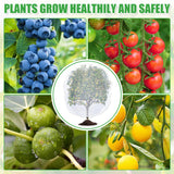 Acostop 4 Pcs 4.6x6ft Insect Bird Garden Netting for Protecting Plant