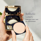 Estée Lauder Double Wear 12-Hour Stay-in-Place Matte Powder Foundation | Controls Oil & Shine, 0.39 Ounce - 3C2 Pebble Medium with Cool Rosy Undertones