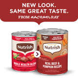 Nutrish Beef Paté Wet Dog Food, 13 oz. Can, 12 Pack (Rachael Ray)