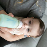 Dr. Brown's Anti-Colic Options+ Narrow Glass Baby Bottle, 8 oz/250 mL, with Level 1 Slow Flow Nipple, BPA-Free, 0m+, 4 Pack