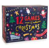 Gutter Games 12 Games of Christmas - 12 Hilarious Holiday Activities [Family Party Games Pack for Kids, Teens & Adults] - by Beat That! Game - Multicolor