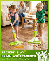 Toddler Spray Mop-Montessori Toys Mini Size Cleaning Mini Mop that Really Spray -Kid Pretend Play Toys Gift for Toddlers Girls Boys