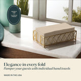 50-Pack Disposable Linen-Feel Red Napkins, 12" x 17" Cloth-Like Paper Dinner Napkins For Christmas, Wedding, Holiday, Bathroom, Party Or Event