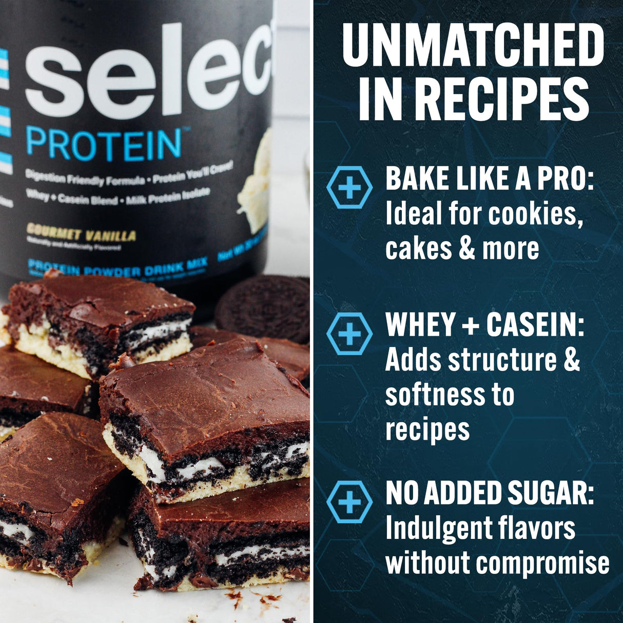 PEScience Select Protein Powder, Whey and Casein Blend, Clean Protein Powder for Women and Men, Low Calorie, Low Carb, Keto Friendly, Gluten Free, Frosted Sugar Cookie, 27 Servings