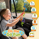 OleOletOy Suction Fidget Toys for Kids: 21 Pack Stretchy Sensory Toys