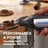Dremel 4000-2/32 Variable Speed Rotary Tool Kit-Engraver, Polisher, and Sander- Perfect for Cutting, Detail Sanding, Engraving, Wood Carving, and Polising- 2 Attachments & 32 Accessories