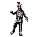 Spooktacular Creations Glows in the Dark Skeleton Costume for Boys, Halloween Skeleton Costume, Bone Jumpsuit for Kids