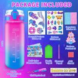 EDsportshouse Decorate Your Own Water Bottle Kits for Girls Age 4-6-8-10,Mermaid Painting Crafts,Fun Arts and Crafts Gifts Toys for Girls Birthday Christmas(Mermaid)