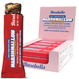 Barebells Soft Protein Bars Marshmallow Peanut Road - 12 Count, 1.9oz Bars - Nutritional Snacks with 16g of High Protein - Fluffy Chocolate Treat with 2g of Total Sugars - Breakfast Bars