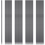 EUOKOK Rebar Stakes 24 Inch Straight Metal Spikes (40pcs) Ground Anchors