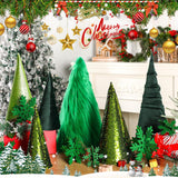 9 Pcs Paper Mache Cones Open Bottom 13.8x5 in, 10x4 in, 5.9x2.75 in, Extra Thick Cardboard Cones for Crafts Paper Cones for Christmas Gnomes Christmas Tree DIY Projects and Decorations