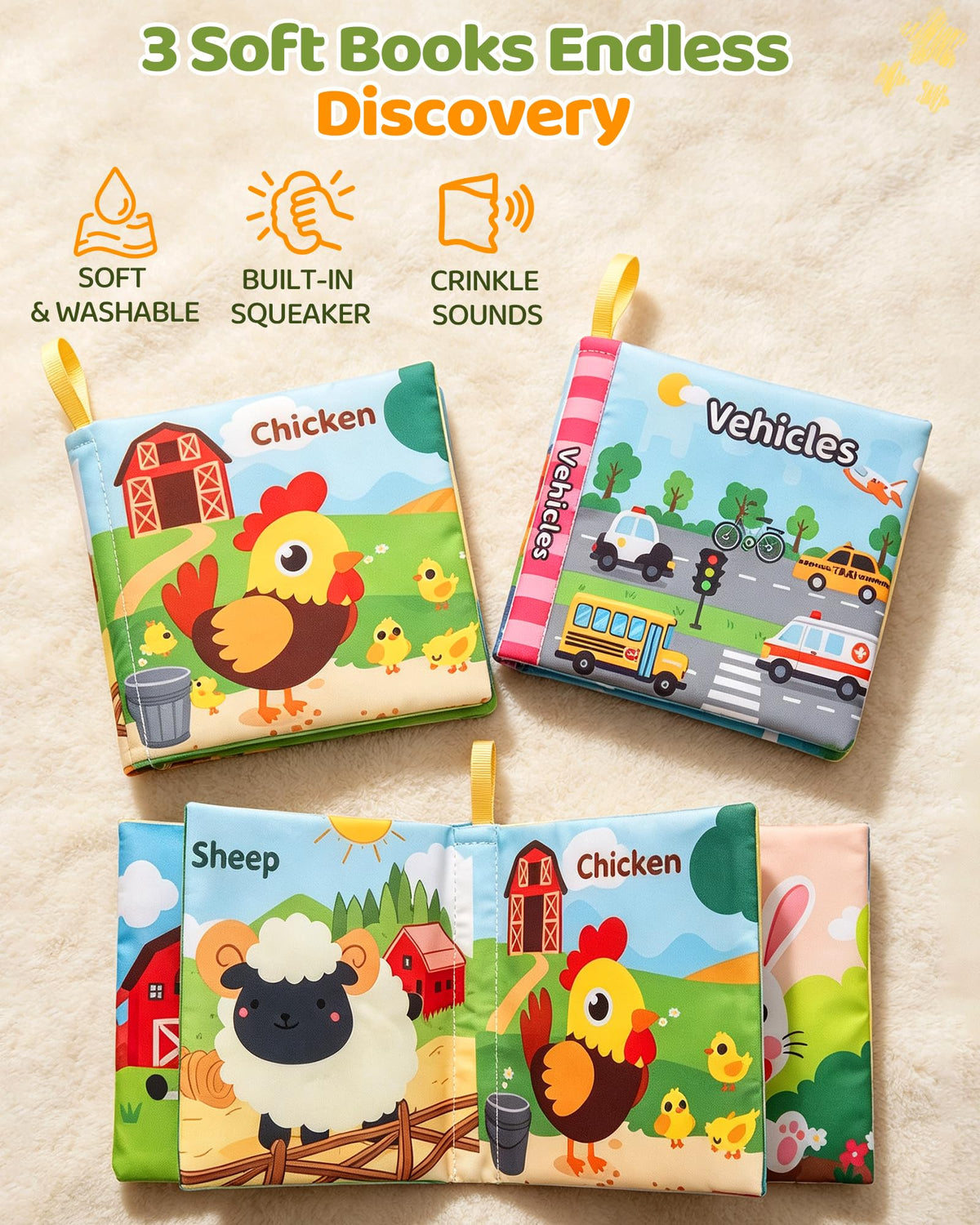 Baby Advent Calendar 2026, 24 Infant Sensory Toys Gift for Ages 3+ Months