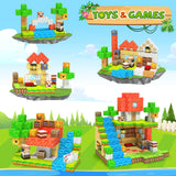 Magnetic Blocks, Magnetic Building Blocks, Magnet Cubes Kids Toys Farm games, Sensory STEM Building Toys for 3-5 4-6 5-7 6-8 Year Old Boys Girls, Christmas Birthday Gifts for Boys & Girls Ages 3+