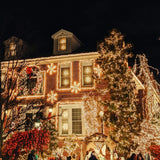 Brightown Christmas String Lights 2 Pack Clear Warm White Mini Lights Plug Powered Waterproof for Indoor and Outdoor Use, 25 Feet for Christmas Tree Party, Wedding Holiday Patio Xmas Decorations