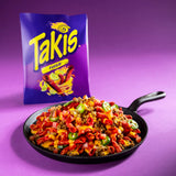 Takis Nitro Rolled Spicy Tortilla Chips, Habanero Lime Flavored Hot Chips, Multipack 6 Individual Bags, 4 Ounces Each