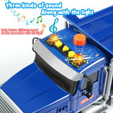 Dwi Dowellin Toddler Trucks Toys for Boys Age 3-5,Big Dump Truck with Lights and Sounds,Kids Boy Toys Christmas Birthday Gift Car