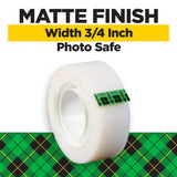 Scotch Magic Tape, Invisible, 12 Rolls