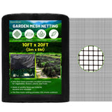 Homiton Stronger Garden Mesh Netting, 10 x 20 FT Ultra Fine Nano PP Plant Covers, Small Animals Bird Net Barrier Screen for Vegetables Plants Fruits Flowers Protection, Shading Rate 33%