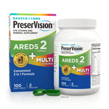 PreserVision AREDS 2 + Multivitamin Eye Vitamins, 100 Softgels