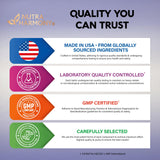 L Theanine 400 mg | L-Theanine Stress Relief | Extra Strength Supplement | Made in USA | Relaxation, Sleep & Calm Support | for Men & Women | Plant Based, Non-GMO & Gluten-Free | 240 Vegan Capsules