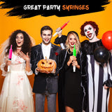 60 Pack Jello Shot Syringes - 30ml/1oz Plastic Syringe with Tip Cap for Liquid BPA-Free, Capacity Resuable Jelly Shot Suringes for Halloween Christmas Thanksgiving Party