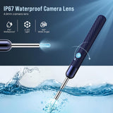 Ear Wax Removal - Earwax Remover Tool with 8 Pcs Ear Set - Ear Canal Cleaner with 1080P Camera - FSA HSA Eligible - Ear Cleaning Kit with 6 Ear Spoon - Ear Camera for iOS & Android (Midnight Blue)