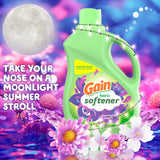 Gain Fabric Softener, Moonlight Breeze, 35 fl oz (4 Pack)