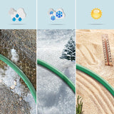 Eversimpleinc 1 to 4 Splitter Extension Cord (Combined 68 FT, End to End 50 FT), 3 Prong Plug with 4 Outlets with Weatherproof Covers for Indoor and Outdoor Holiday Christmas Decroations