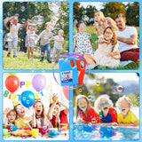 EagleStone Bubbles Solution Refill 2 Bottles 64 oz (Up to 5 Gallon) Concentrated, Giant Bubble Solution for Machines, Guns, Wands - Summer, Easter, Christmas Toys