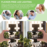 Dekang 8-Pack LED Vanity Light Bulbs for Bathroom 4000K Natural Daylight, E26 Base Globe 60W Incandescent Equivalent, 5W Round Light Bulbs for Vanity Mirror, 500LM, Non-dimmable