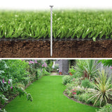 150 Pack 6 Inch Turf Nails for Artificial Grass Galvanized Metal Landscape Stakes Spiral Spikes for Weed Barrier, Garden Lawn Paver Edging, Securing Fences