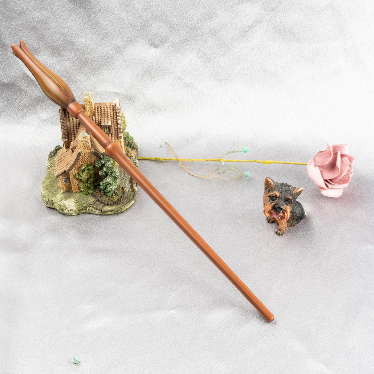 YIRENWEE Magic Wand, Handmade Resin Steel core as Halloween, Christmas, Birthday Party Favors and Magical Dress up Role Play Prop