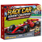 Racing Cars Advent Calendar 2026 for Kids Boys,1:64 Collectible Die-Cast Set, 1:64 Scale 20 Die-Cast Cars, Multi-Team Designs, 4 Racing Track Accessories & Play Map, For Race Fans & Collectors