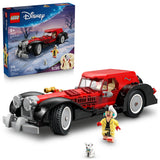 LEGO Disney Cruella De Vil’s Car Building Toy - 101 Dalmations Pretend Play Vehicle Building Set for Girls & Boys, Ages 9+ - Gift for Christmas - 43277