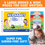 Magic Grooved Writing Practice Books & Kindergarten Workbooks Ages 3-7
