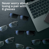 Gaoye 6 Pack Reading Glasses Men/Women, Eyeglasses, Blue Light Readers for Men/Women, Computer Eye Glasses, Cheaters