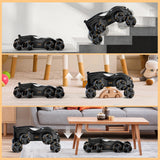 jopeaa Remote Control Car, 2.4Ghz 8WD Rc Stunt Car with Automatic Demonstration, 360° Spins, Music and LED Lights, Remote Control Cars for Boys 4 5 6 7 8-12, Christmas Birthday Gifts Toys for Boys