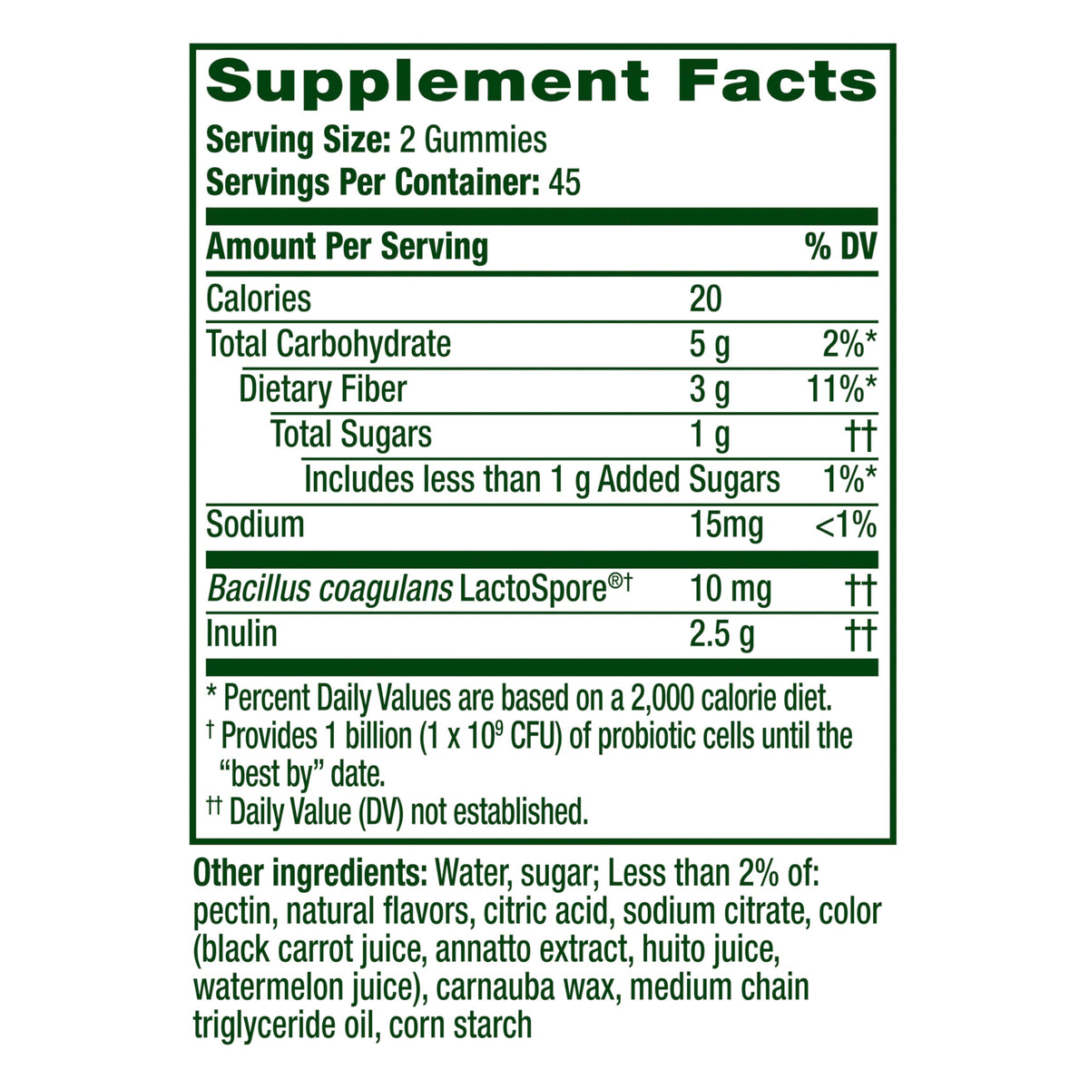 Align Dualbiotic, Prebiotics and Probiotics for Women and Men, Probiotics for Digestive Health, Prebiotics Help Nourish Good Bacteria, Natural Fruit Flavors, 90 Probiotic Gummies