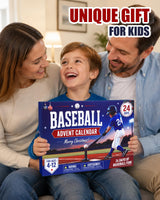 Baseball Advent Calendar 2026, 24pcs Sports Toys Gift Set for Kid