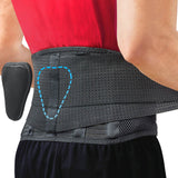 Sparthos Back Brace for Firm Lower Back Support - Relief from Back Pain, Herniated Disc - For Men & Women - IMPORTANT: Sizing Runs Small - Please Measure and Consult Size Chart Image Before Ordering