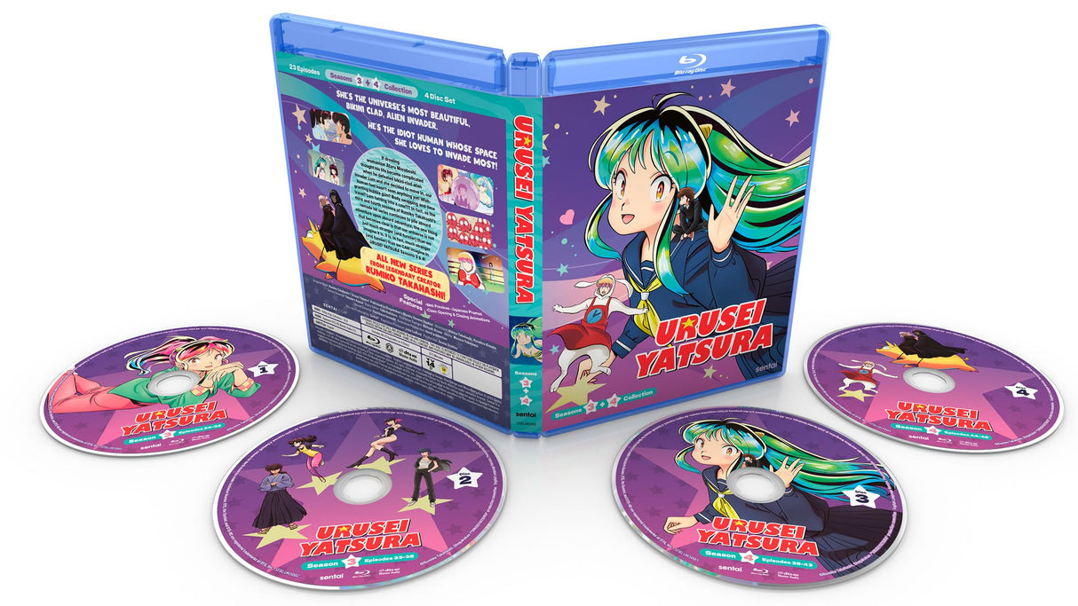 Urusei Yatsura Season 3 & 4 [Blu-Ray]